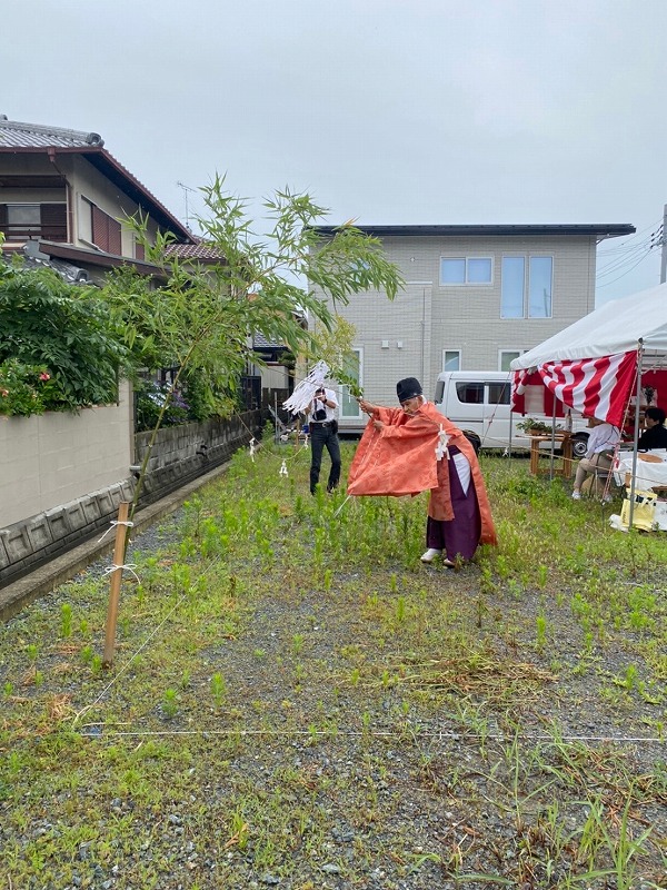 太子町で地鎮祭を行いました アイキャッチ画像